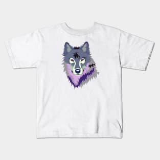 Wolf Art Kids T-Shirt